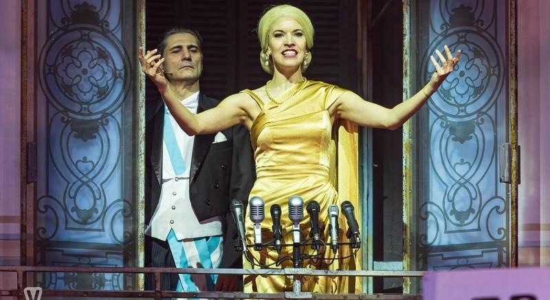 Evita musical a Győri Nemzeti Színházban