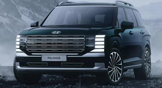 9 személyes a Hyundai hatalmas új prémium SUV-ja