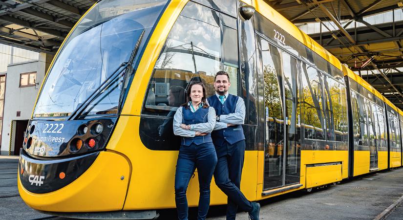 „Még most is kapjuk a gratulációkat” – Beszélgetés Schneider Krisztina és Bodnár Ákos villamosvezetőkkel