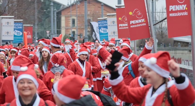 Rekordot döntött a 9. PENNY Mikulásfutás