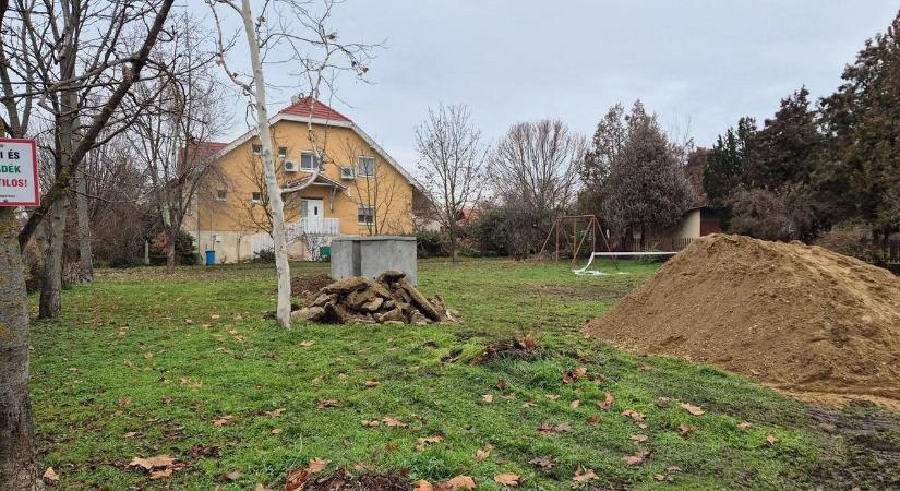 Játszótér épül a Csillag utcában