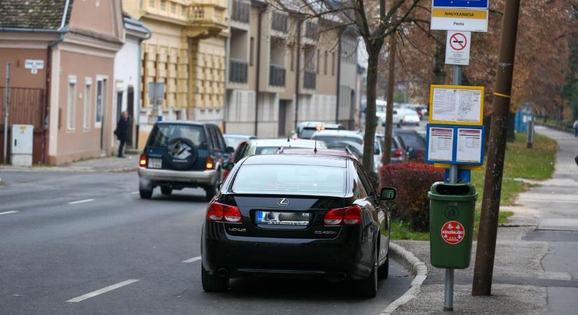 Így parkoltok Ti, Nagykanizsa!