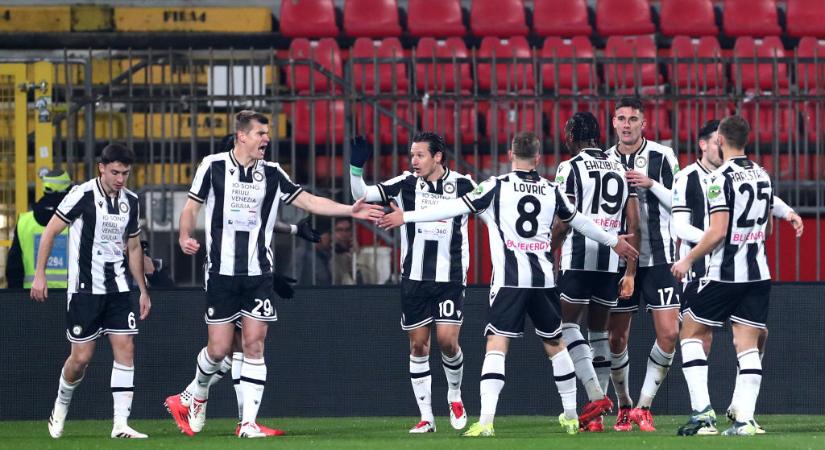 Serie A: a Monza otthonában szakította meg ötmeccses nyeretlenségi szériáját az Udinese! – videóval