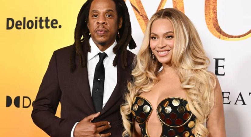 Beyoncé 12 éves lánya meseszép volt a premieren: a nemi erőszakkal vádolt Jay-Z is ott volt velük a vörös szőnyegen