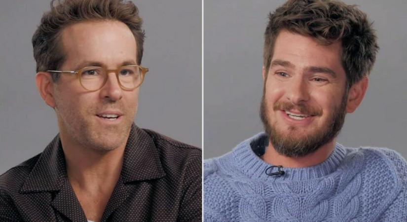 Ryan Reynolds és Andrew Garfield végignevetgélték a beszélgetést, de így is kiderül, hogy két mély érzésű fickó