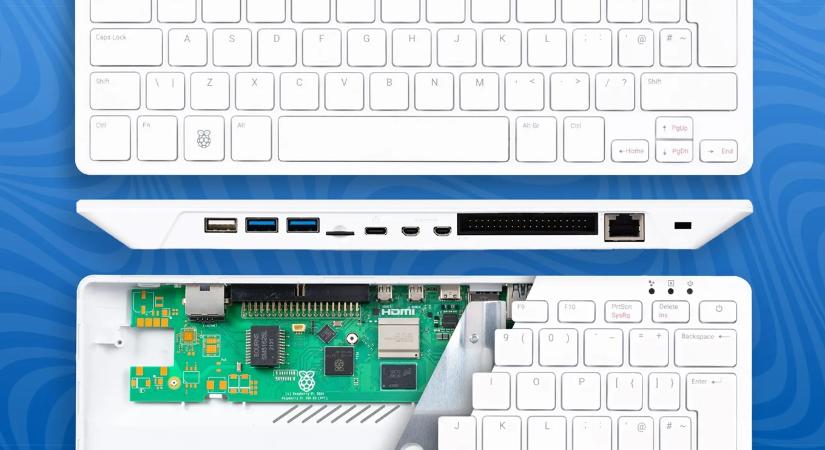 Klaviatúrába integrálva is elérhető a Raspberry Pi 5