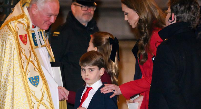 Édes titkot árult el Katalin hercegné a hatéves Lajos hercegről, egyszerűen elolvadunk