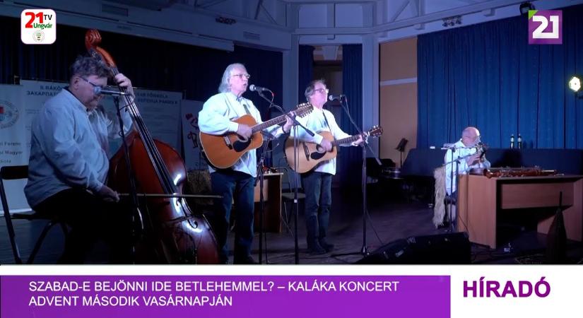 Szabad-e bejönni ide betlehemmel? – Kaláka koncert advent második vasárnapján (videó)