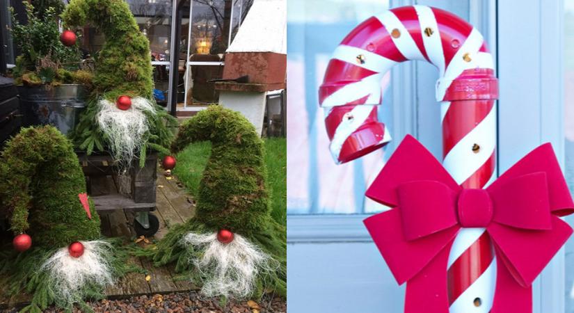 Filléres karácsonyi dekorációk kültérre: így varázsold ünnepivé a kerted