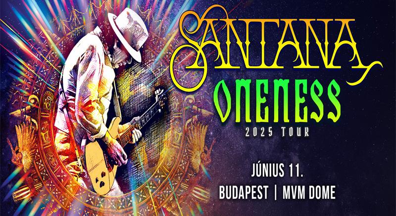 Carlos Santana végre újra Budapesten koncertezik!