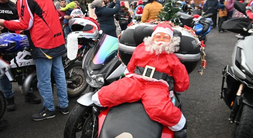 Vasparipás mikulások lepték el Borsod útjait