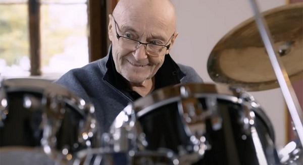 Hosszú évek után újra a dobok mögé ült Phil Collins (videó)