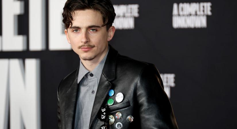 Timothée Chalamet elképesztően stílusosan jelent meg a Bob Dylan-film premierjén