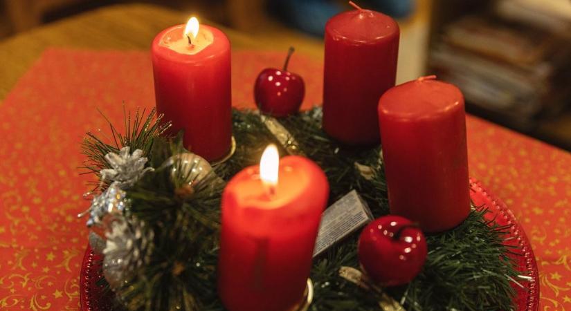 Adventi koszorú égett Hajdú-Biharban, ezekre figyelmeztet a katasztrófavédelem