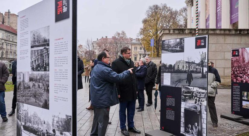 A temesvári forradalomról nyílt kiállítás a Magyar Nemzeti Múzeumban