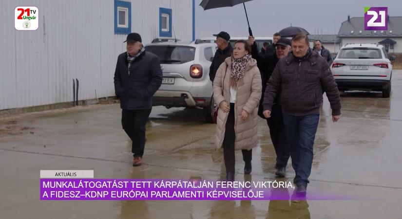 Aktuális (2024.12.11) Munkalátogatást tett Kárpátalján Ferenc Viktória, a Fidesz–KDNP európai parlamenti képviselője (videó)