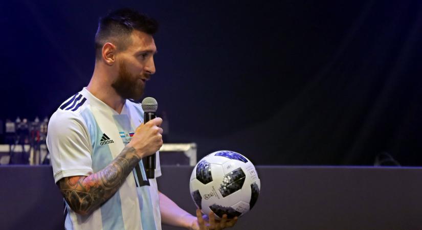 Az adóhatóság és Messi egyszerre bukkant fel az Adidas központjában