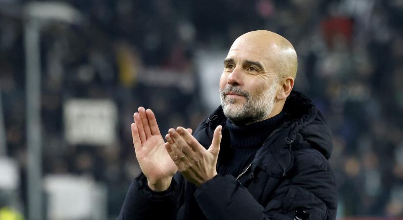 Guardiola a Juventust dicsérte, de magabiztos csapata esélyeit illetően