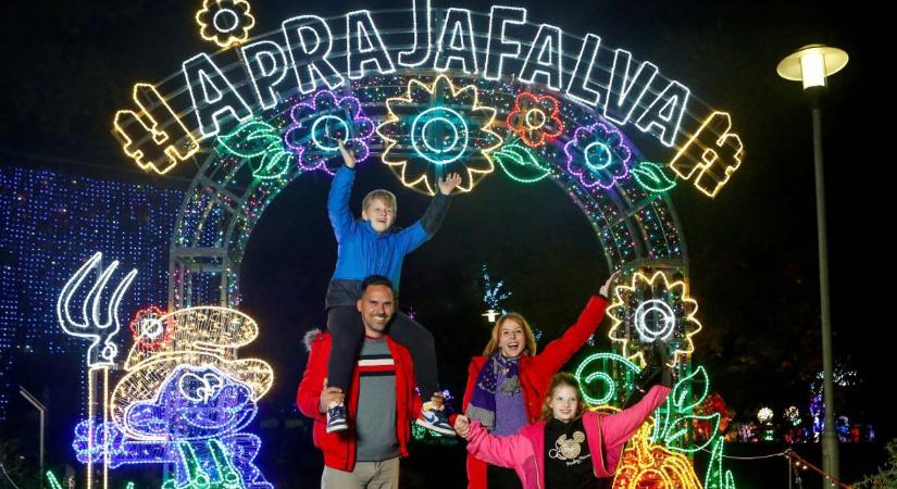 Csodás adventi kikapcsolódás: Garden of Lights Hupikék Törpikék kiállítás Budapesten