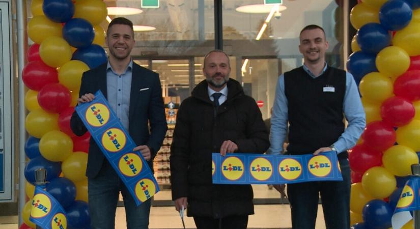 Megnyílt a Lidl Topolyán