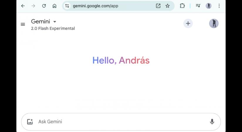 Itt a Gemini 2.0 chatbot, amivel a Google bevezetné az AI-ágensek korát