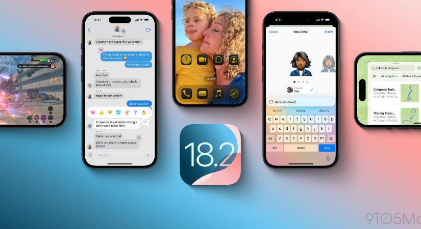 Elérhető és telepíthető az iOS 18.2