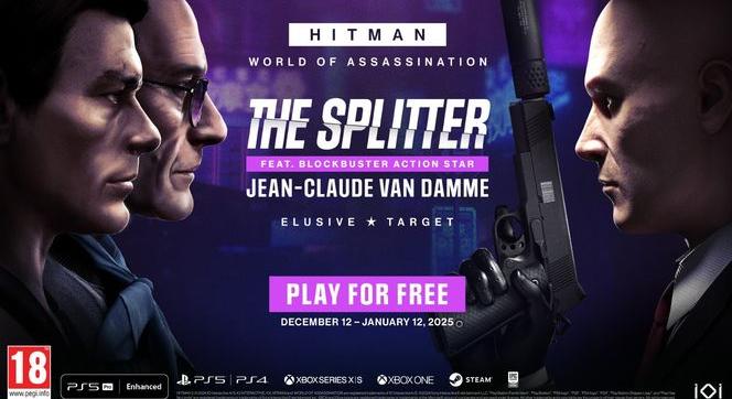 Jean-Claude Van Damme főszereplésével ma indul a HITMAN új célpontja, „The Splitter” [VIDEO]