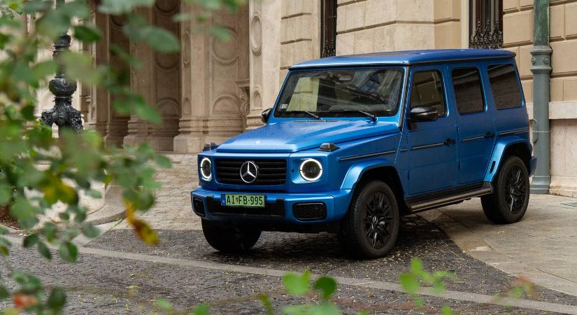 Háromtonnás divatcikk - Teszt: Mercedes-Benz G 580 with EQ Technology