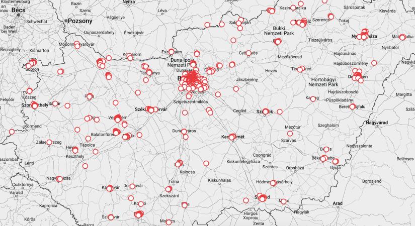 Már 800 épület érhető el az Építészfórum kortárs építészeti térképén