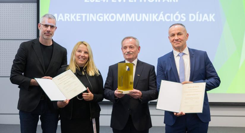 Először díjazták az építőipar legjobb marketingeseit