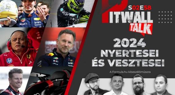 Pitwall Talk: 2024 nyertesei és vesztesei az F1-ben