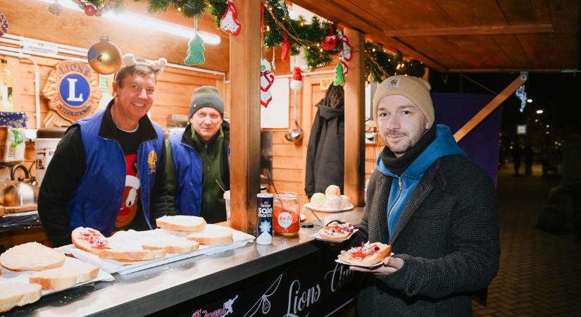 Lions Club Sopron - Forralt borral jótékonykodnak az adventi vásárban