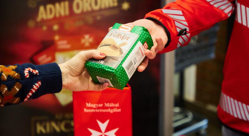 Adni Öröm! – nehéz sorsú embereknek gyűjtenek tartós élelmiszereket a SPAR-üzletekben