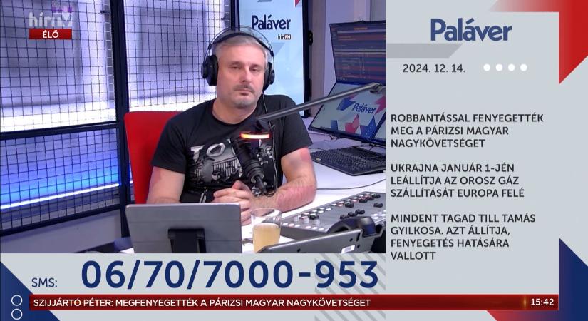 Paláver - Ukrajna január 1-én leállítja az orosz gáz szállítását Európa felé  videó