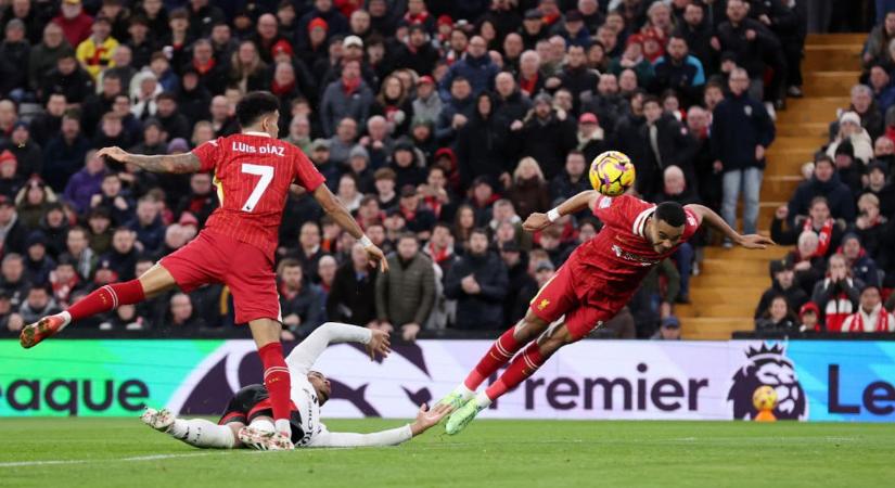 Lecserélték Szoboszlait, nem sokkal később kiharcolta a döntetlent a Fulham a Liverpool ellen