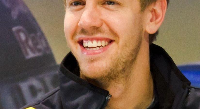 Gazdának áll Sebastian Vettel