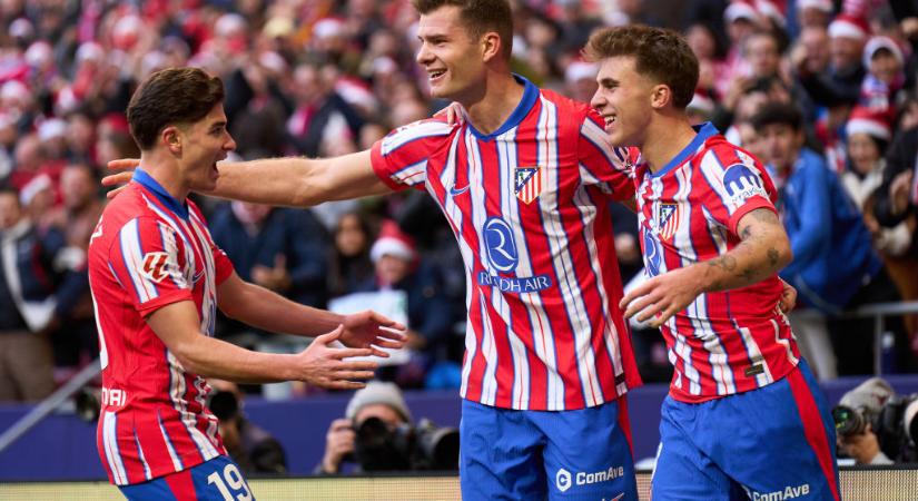 La Liga: küzdelmes meccsen nyert az Atlético Madrid a Getafe ellen és pontszámban befogta a Barcelonát – videóval