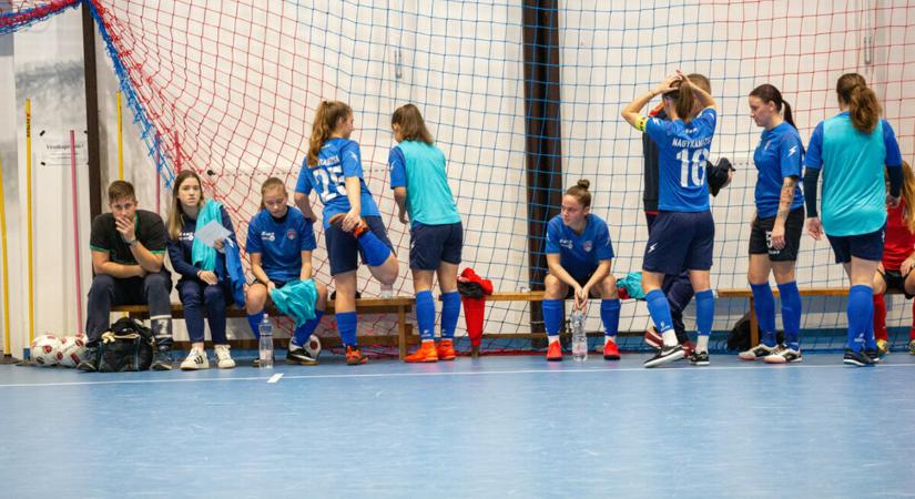 Dunaújvárosban megszakadt a női futsalosok sorozata