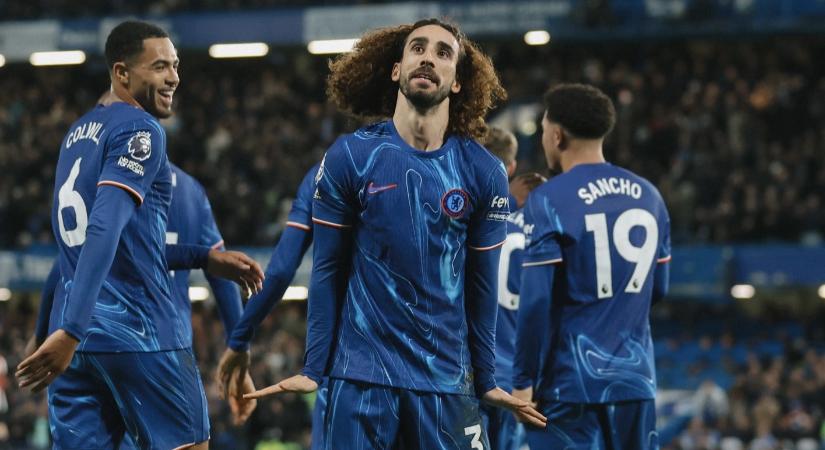 A Chelsea már csak két pontra a Liverpooltól