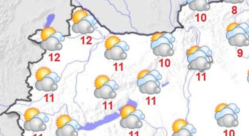 Tél tábornok még várat magára - ilyen időjárással kezdődik a hét