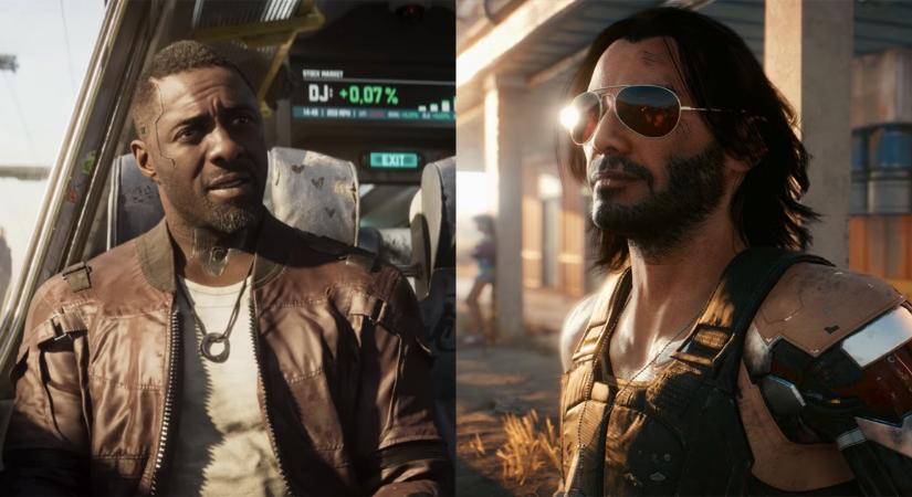 Élőszereplős Cyberpunk 2077 film Keanu Reeves és Idris Elba főszereplésével? JÖHET!