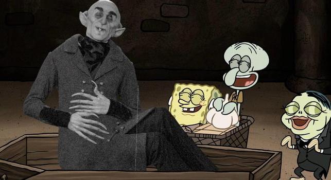 A Nosferatu rendezője köszönetet mondott Spongyabobnak