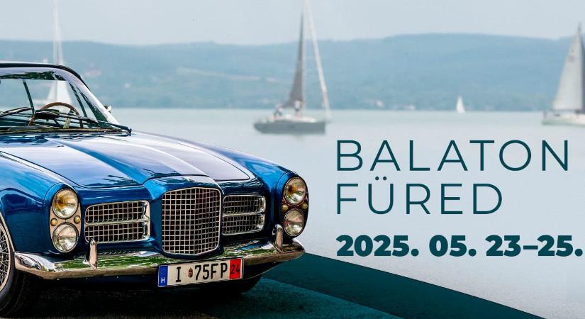 Concours d’Elegance veterán autó szépségverseny 2025 Balatonfüred