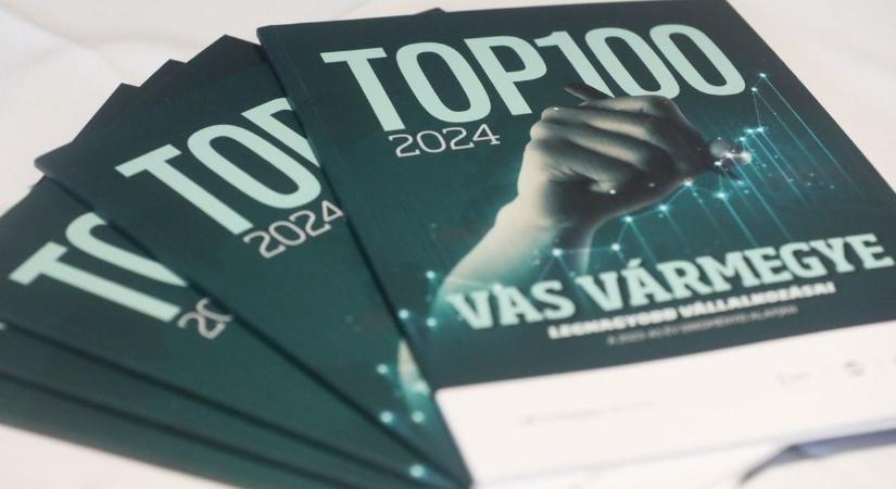 Lapozzon bele a Top 100-ba és tudjunk meg mindent Vas vármegye gazdaságáról