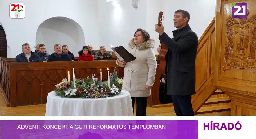 Adventi koncert a guti református templomban (videó)