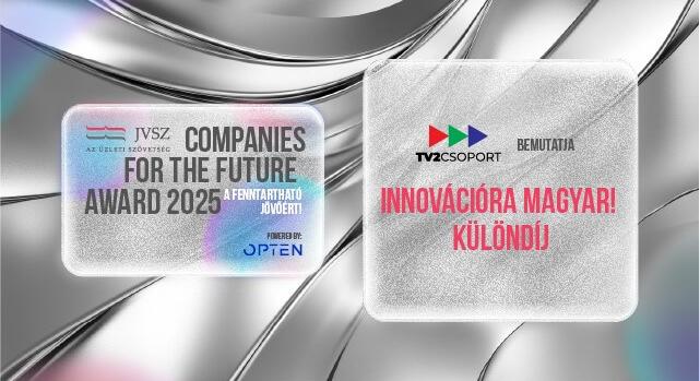 ELINDULT AZ INNOVÁCIÓRA MAGYAR! KÜLÖNDÍJ PÁLYÁZATA