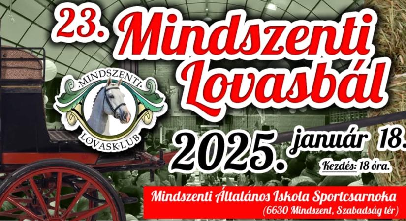 Lovasbál készül Mindszenten