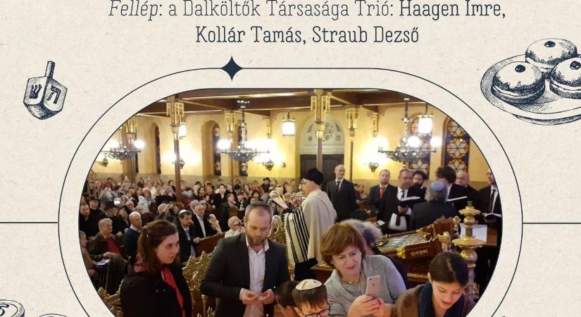 Több generáció közös hanukája