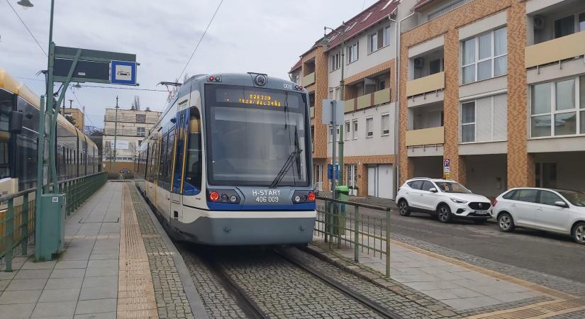 Gyalogost gázolt a tram-train Szegeden