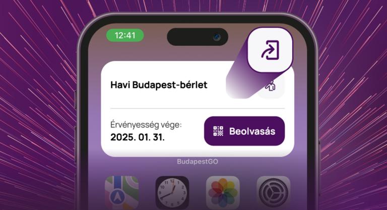 Megérkezett a „felszállok” gomb a BKK BudapestGO alkalmazásába